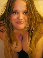Sexy teen proud to show off her big tits